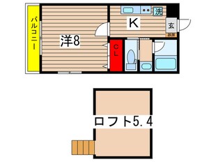 イデアル鶴川の物件間取画像